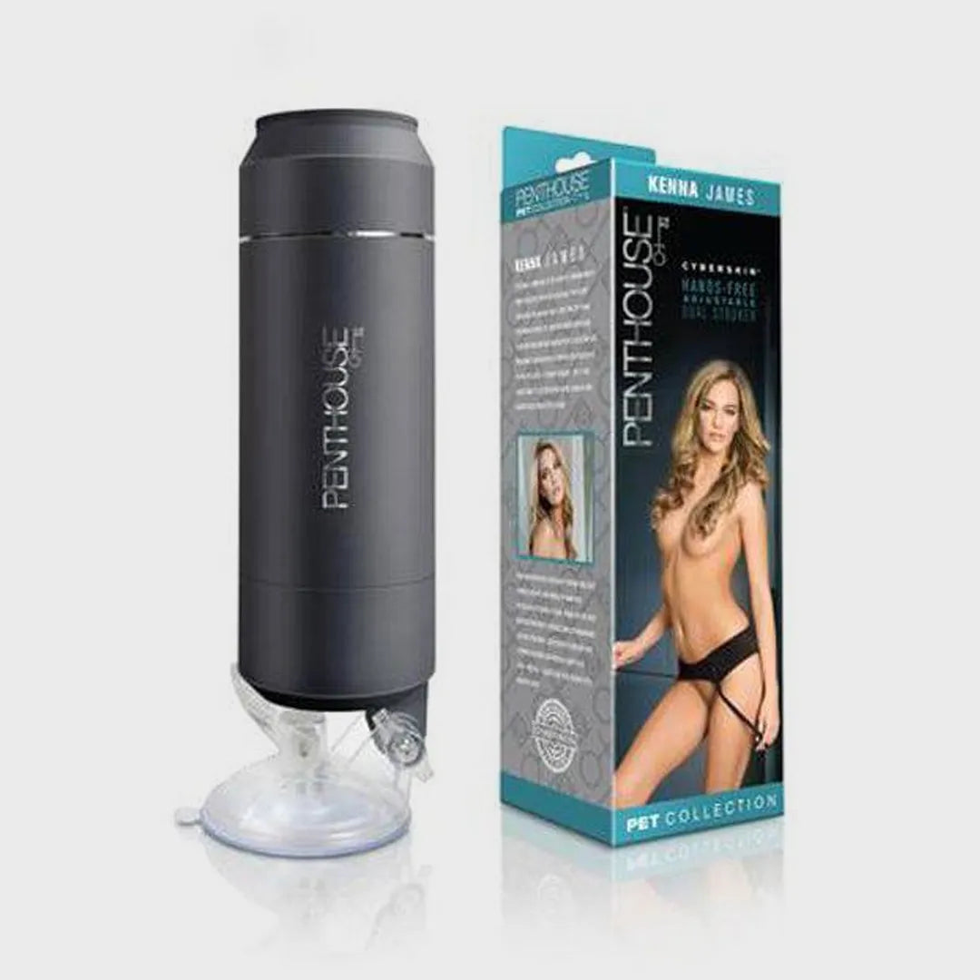 Cyberskin Hands-Free Dual Stroker - Kenna James