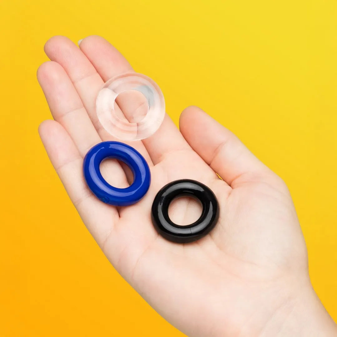 Basics Doughnut Cock Ring (x3)