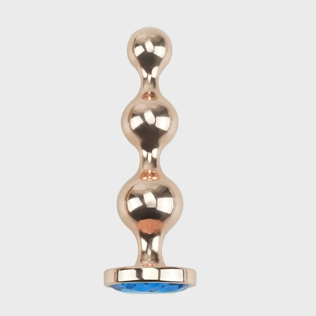 Anal Plug Orion Metal Blue Dark