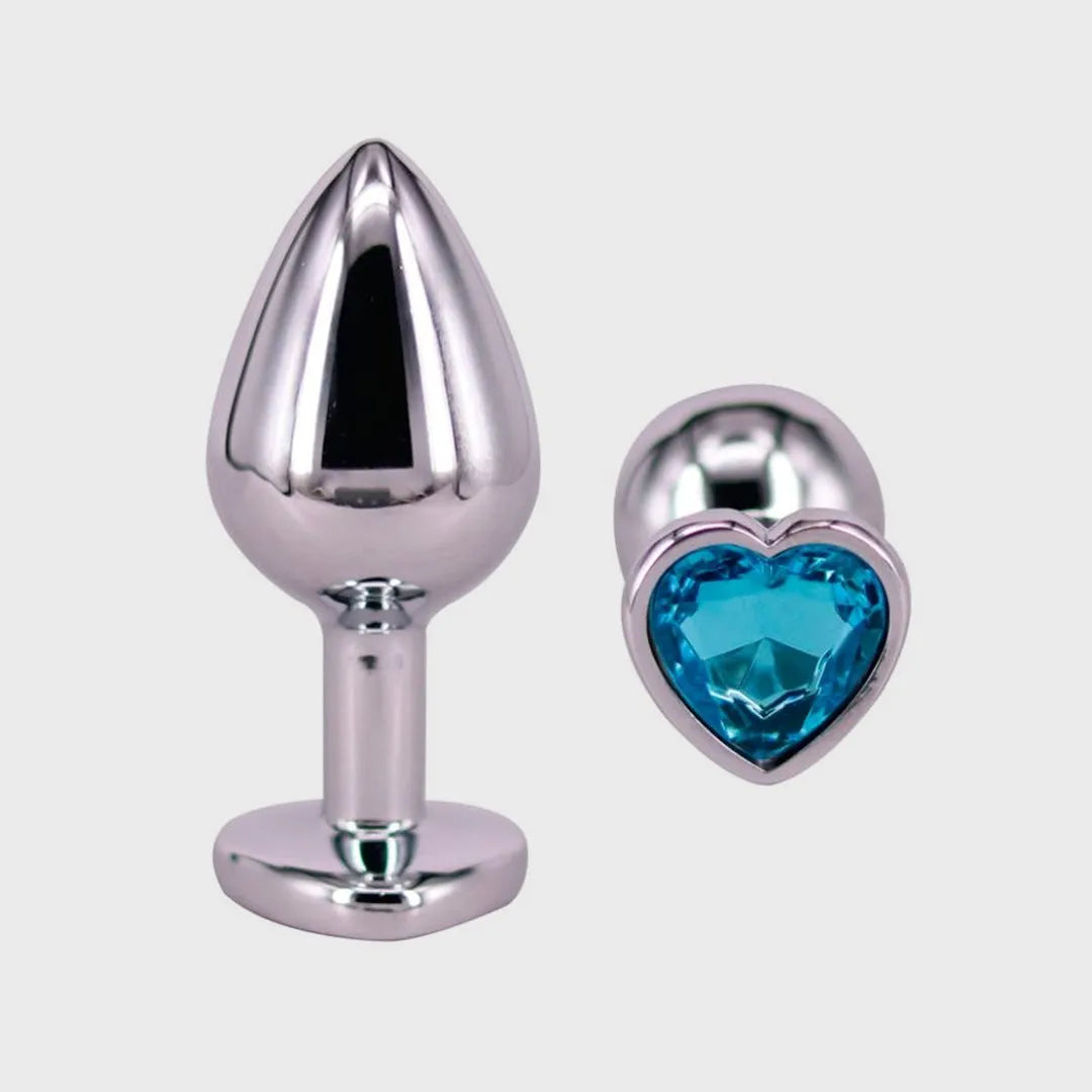 Plug Anal Corazón Steel (Small)