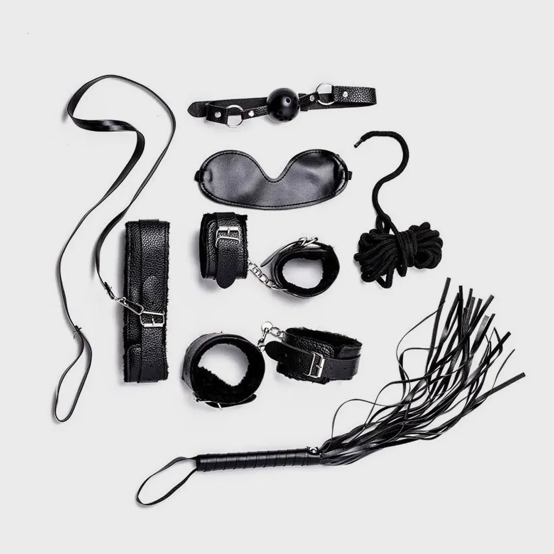 Playsensual  piezas Bondage Set (negro)